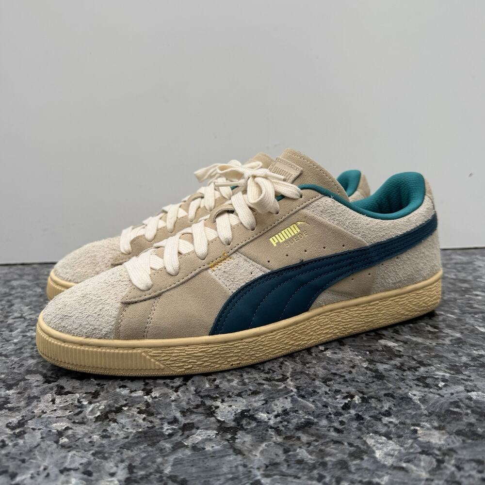 PUMA Suede Underdogs Sugared Almond Tropic Putty Blue Beige Men’s 11 (396879-01